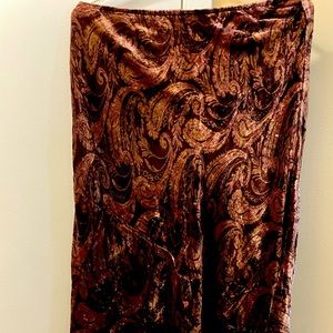 Velvet pencil stretchy skirt comfortable